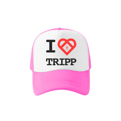 I <3 TRIPP HAT PINK